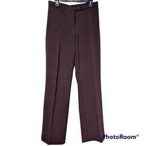 Brown Trousers East 5th Dress Pants Straight Leg Size 12